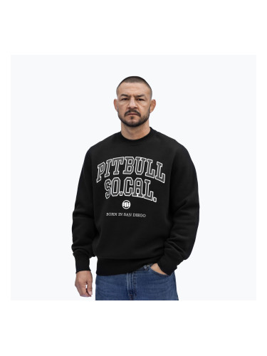 Мъжки суитшърт Pitbull So Cal Crewneck black
