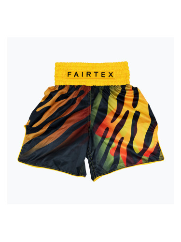 Боксови шорти Fairtex BT2002 "Tiger" yellow/black