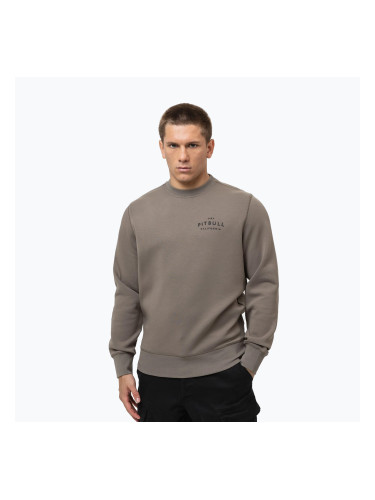 Мъжки суитшърт Pitbull Sampson Crewneck taupe