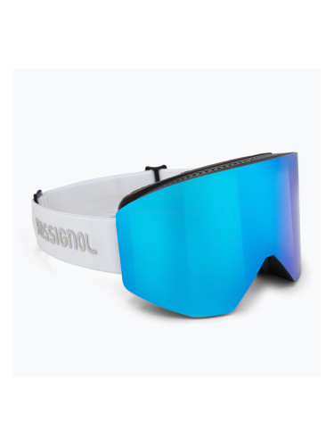 Скиорска маска Rossignol Otava white/persimmon