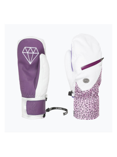 Дамски ръкавици за сноуборд Level Pulsar Mitt pk white