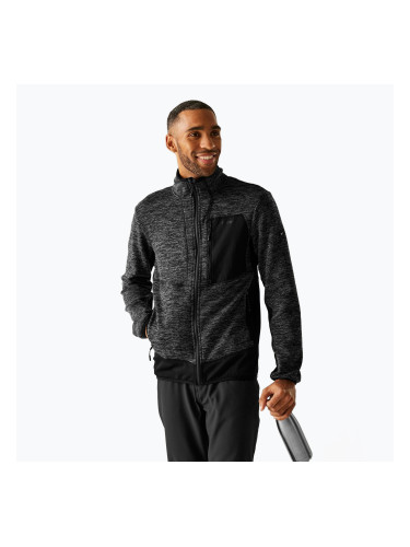 Мъжки суитшърт REGATTA Baslinn ash marl/black