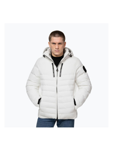 Мъжко зимно яке Pitbull Crestline Padded Hooded off white
