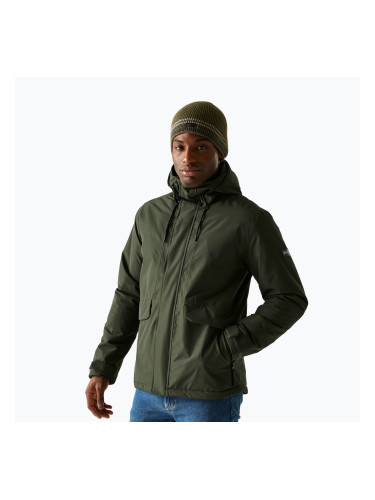 Мъжко непромокаемо яке REGATTA Sterlings dark khaki/black