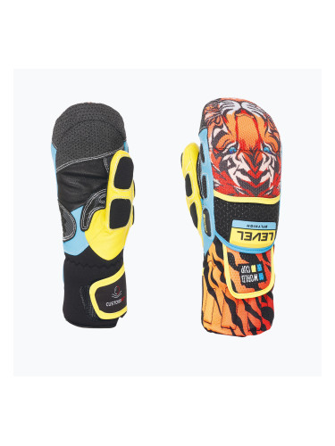 Детски скиорски ръкавици Level Worldcup CF Mitt orange