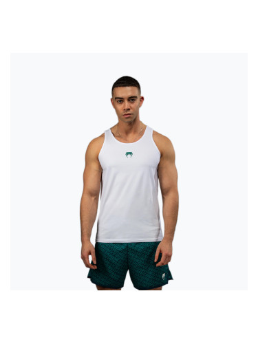 Мъжка тениска за тренировка Venum Echo white/emerald green