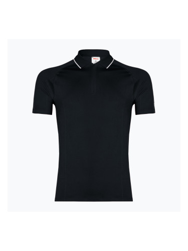 Мъжка тениска Wilson Team Seamless Polo 2.0 black