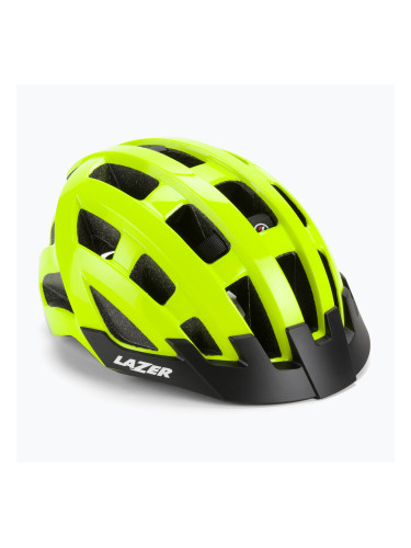 Велосипедна каска Lazer Compact жълта BLC2187885004