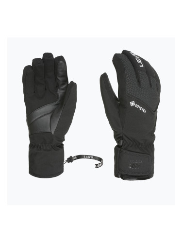 Мъжки скиорски ръкавици Level Pilot Gore-Tex black