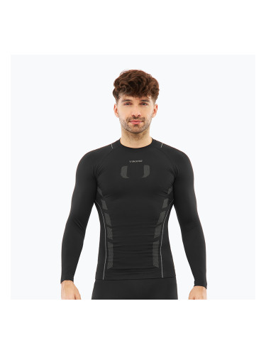 Мъжка термоактивна блуза Viking Eiger 2.0 black/grey