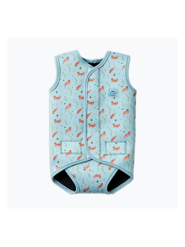 Детски неопренов костюм за плуване Splash About Baby Wrap playful otters