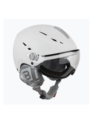 Скиорска каска Briko Chione Visor Photo matt white