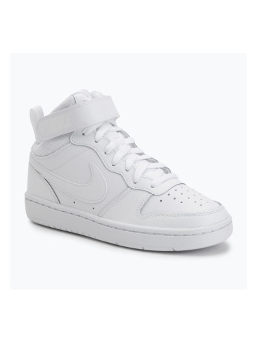 Детски обувки Nike Court Borough Mid 2 white/white/white