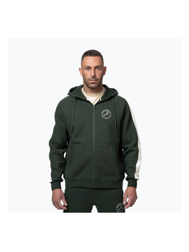 Мъжки суитшърт Pitbull San Diego Ca Hooded Zip dark green