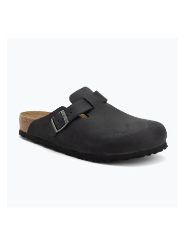 BIRKENSTOCK Boston LEOI Regular черни джапанки
