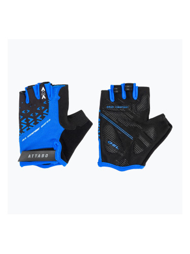 ATTABO Vito гел удароустойчиви ръкавици за колоездене сини/черни