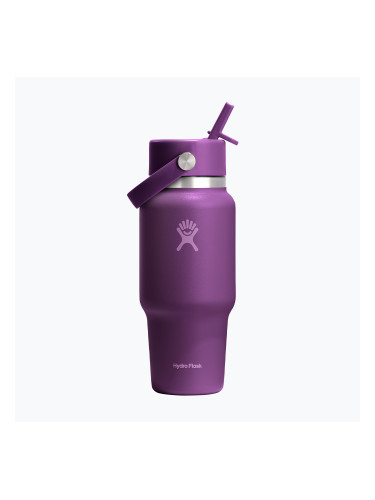 Термобутилка Hydro Flask Wide Flex Travel 710 ml beachplum