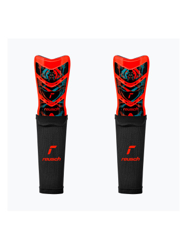 Протектори за подбедрици Reusch Shinguard Attrakt Supreme bright red/black