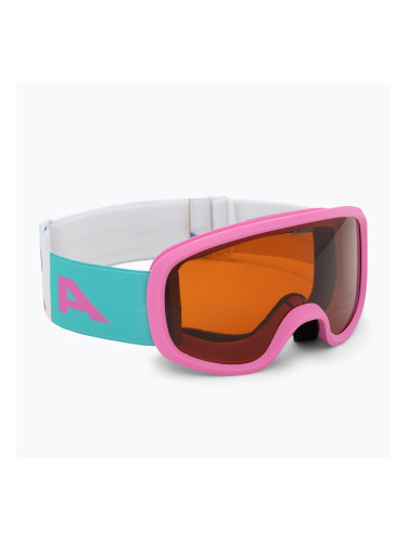 Детски скиорски очила Alpina Piney 2.0 rose matte/orange