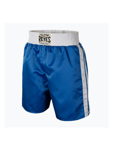 Мъжки боксови шорти Cleto Reyes Satin blue/white