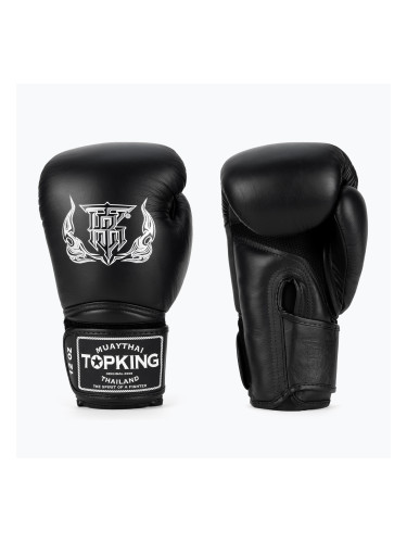 Топ King Muay Thai Super Air боксови ръкавици черни