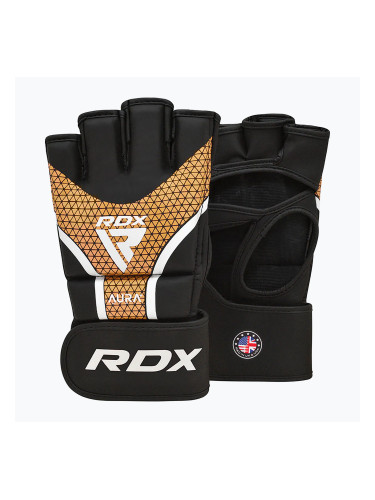 Граплинг ръкавици RDX Grappling Aura Plus T-17 golden