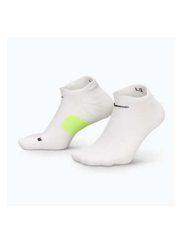 Чорапи Nike Running Midweight No-Show white/volt/black