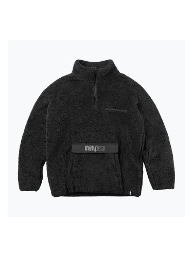 Мъжки поларен суитшърт ThirtyTwo Rest Stop Pullover black