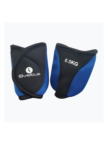 Тежести за глезена Sveltus Ankle Weight Cuff 2 x 500 g blue