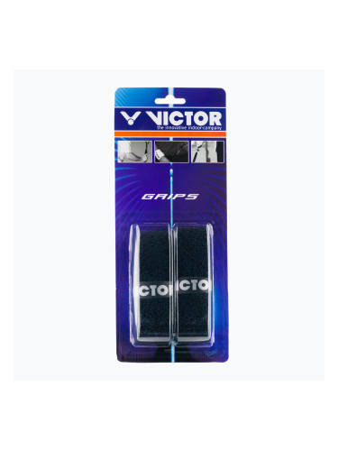 VICTOR Обвивки за дръжки Frottegrip 2 бр. черни 171711