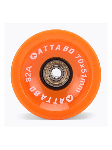 Колела за лонгборд ATTABO 70x51 mm 4 бр. orange