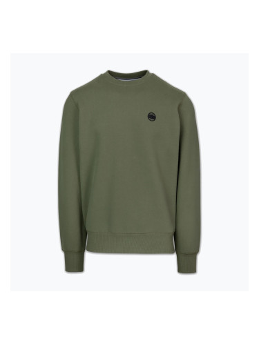 Мъжки суитшърт Pitbull Small Logo Crewneck olive