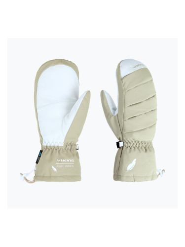 Дамски скиорски ръкавици Viking Ogama Ski beige