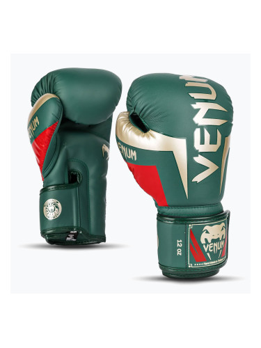 Зелени боксови ръкавици Venum Elite