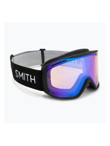 Скиорски очила Smith Rally black/blue sensor mirror