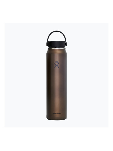 Туристическа бутилка Hydro Flask Lightweight Wide Flex Cap B 40 Oz 1182 ml obsidian