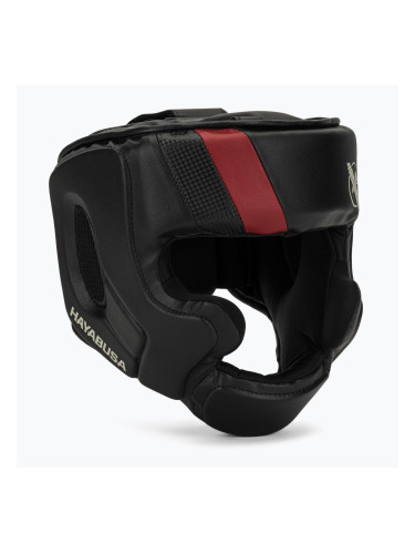 Боксов шлем Hayabusa T3 Headgear black/red