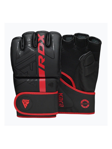 Граплинг ръкавици RDX Grappling F6 matte red