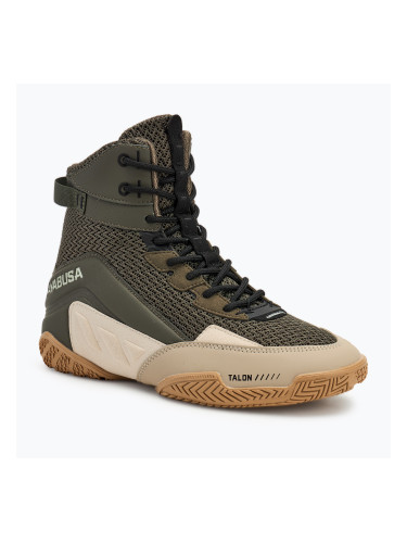 Мъжки боксови ботуши Hayabusa Talon Boxing green/tan
