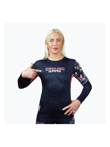 Ground Game Asami дамски рашгард с дълъг ръкав, многоцветен