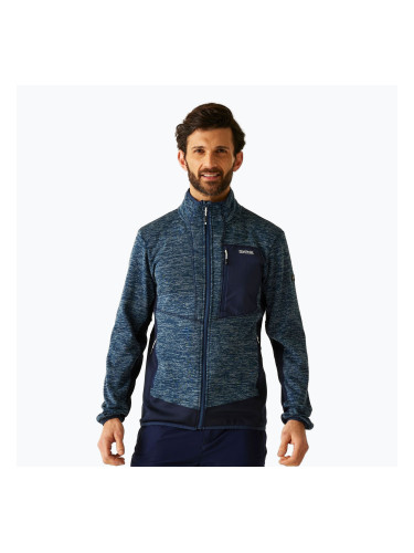 Мъжки суитшърт REGATTA Baslinn moonlight denim marl/navy