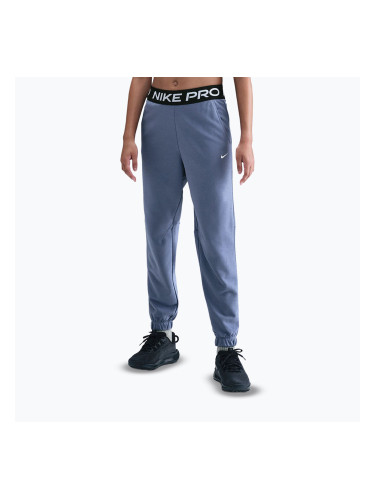 Детски панталони Nike Pro Fleece Dri-Fit world indigo/world indigo/black/white