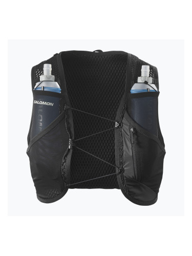 Salomon Active Skin 8 комплект черна/метална жилетка за бягане