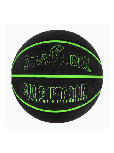 Spalding Phantom баскетбол черно/зелено размер 6