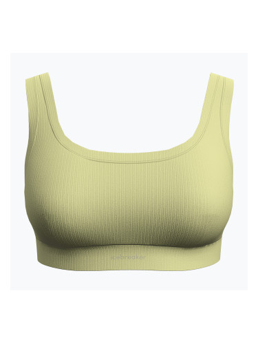 Термо сутиен Icebreaker Merino Rib Lotus citrine