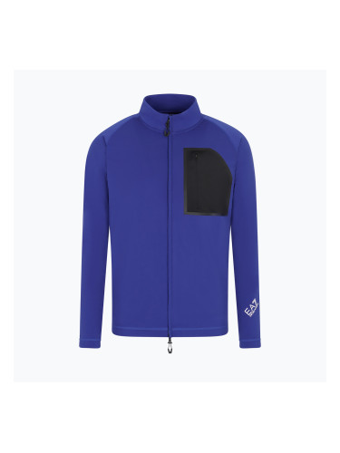 Мъжки суитшърт EA7 Emporio Armani Ski Cortina Powerstretch Fz clematis blue