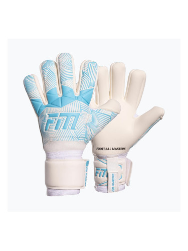 Вратарски ръкавици Football Masters Varis X white/blue