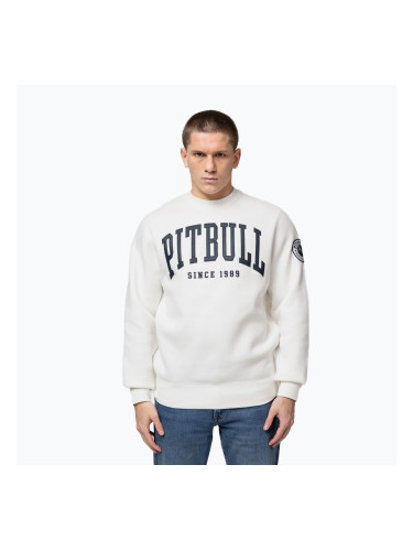 Мъжки суитшърт Pitbull Norton Crewneck off white