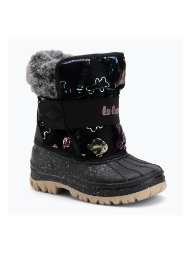 Детски ботуши за сняг Lee Cooper LCJ-25-10-3787K black/fushia