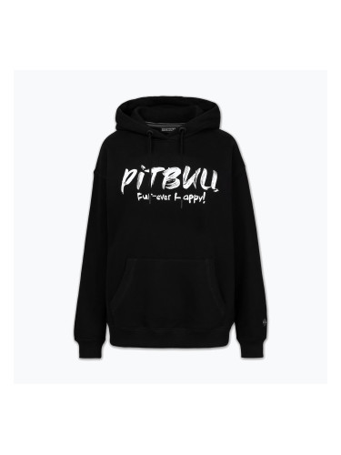 Дамски суитшърт Pitbull Puppy 2 Hooded black